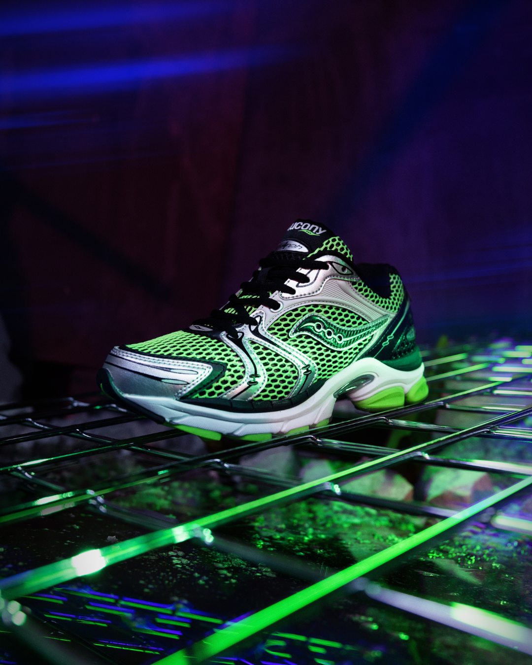 Saucony Progrid Triumph 4 - Vert/Noir