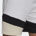 Short Adidas Sportswear Colorblock - Blanc/Noir/Rose