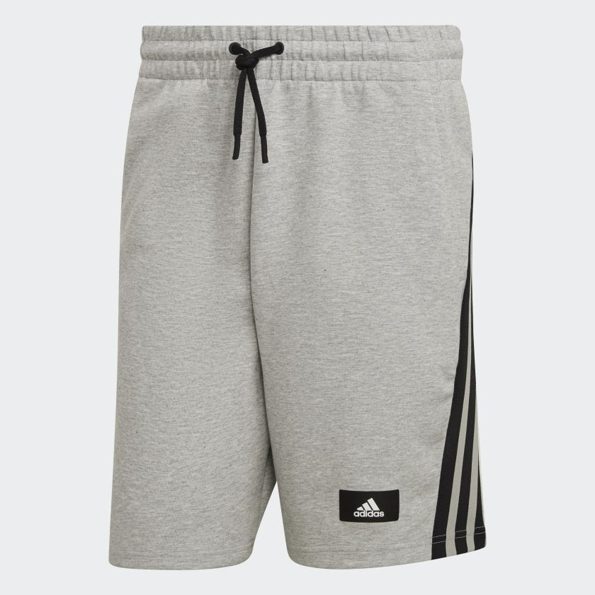 Short Adidas Sportswear 3 Stripes - Gris/Noir