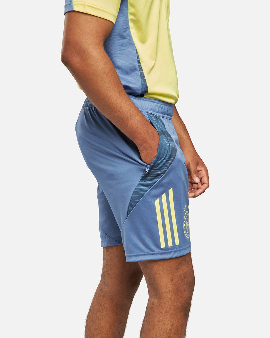 Short d'entrainement Ajax Amsterdam 2024/2025 - Bleu/Jaune