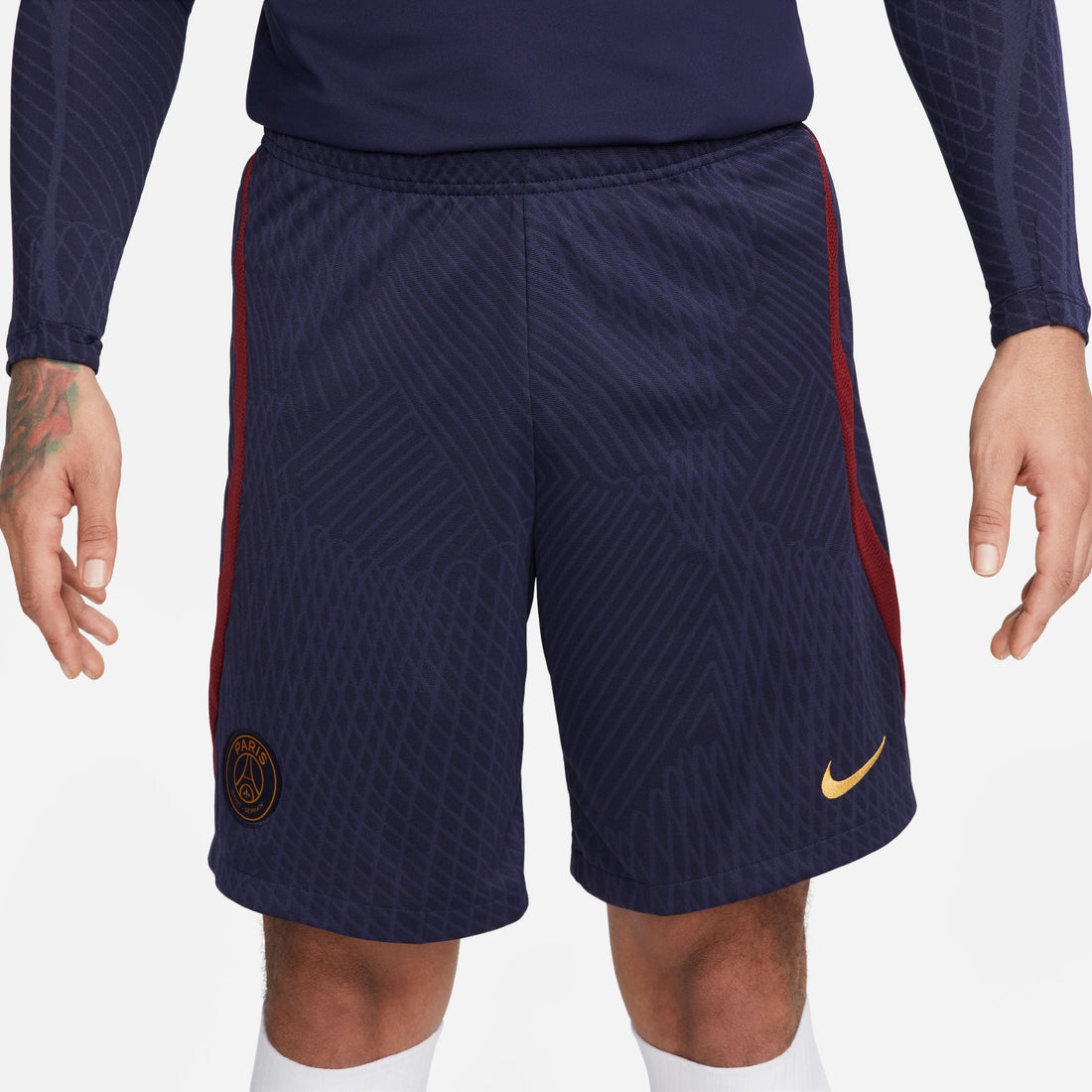 Short d'entrainement PSG - Bleu/Or
