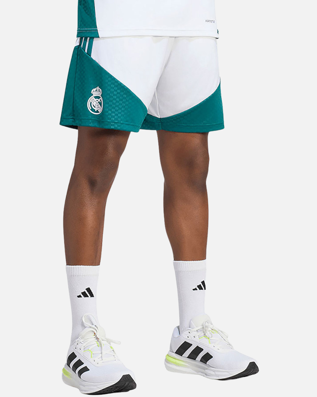 Short d'entrainement Real Madrid 2026/2027 - Blanc/Vert