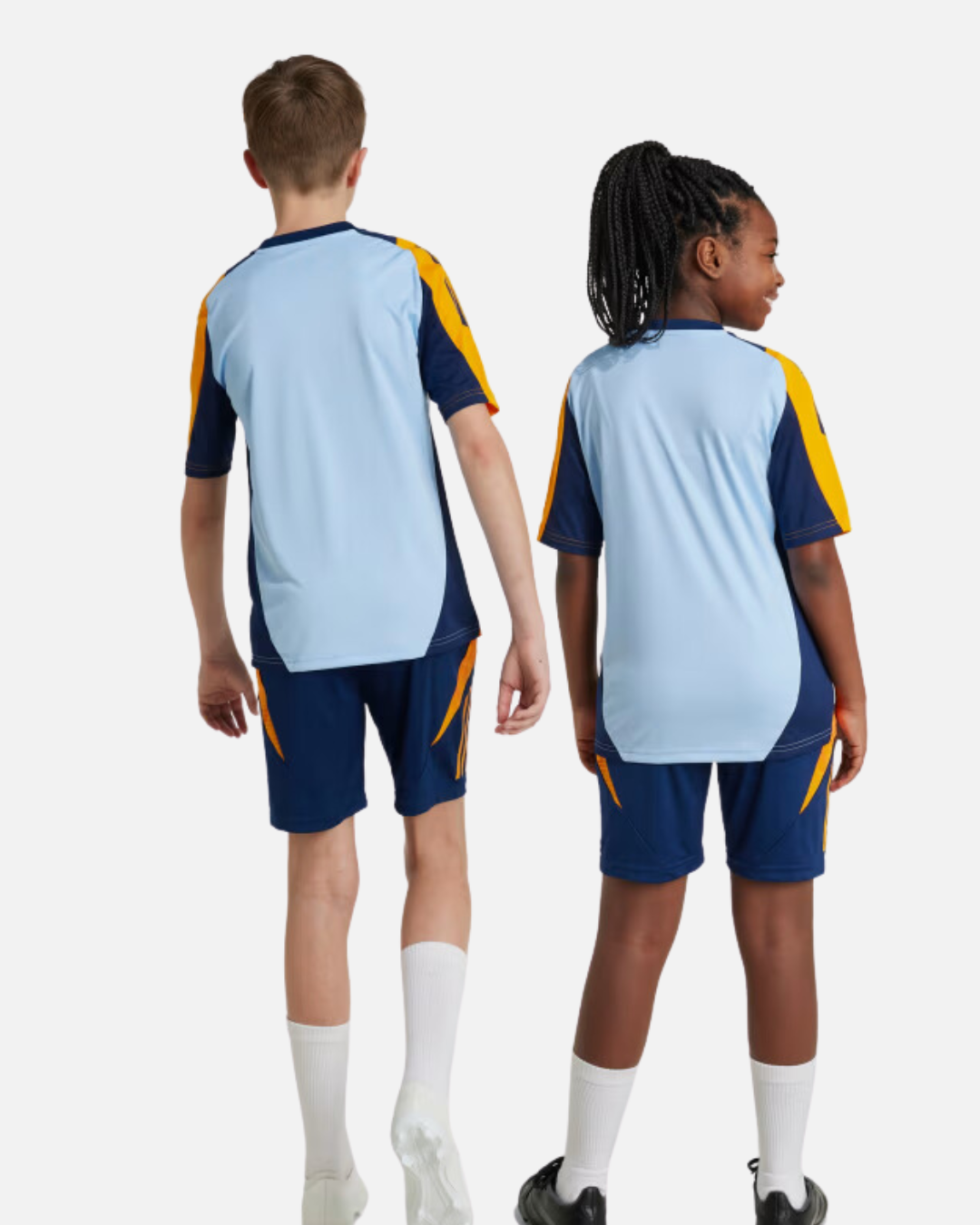 Short d'entrainement Real Madrid Junior 2024/2025 - Bleu/Orange