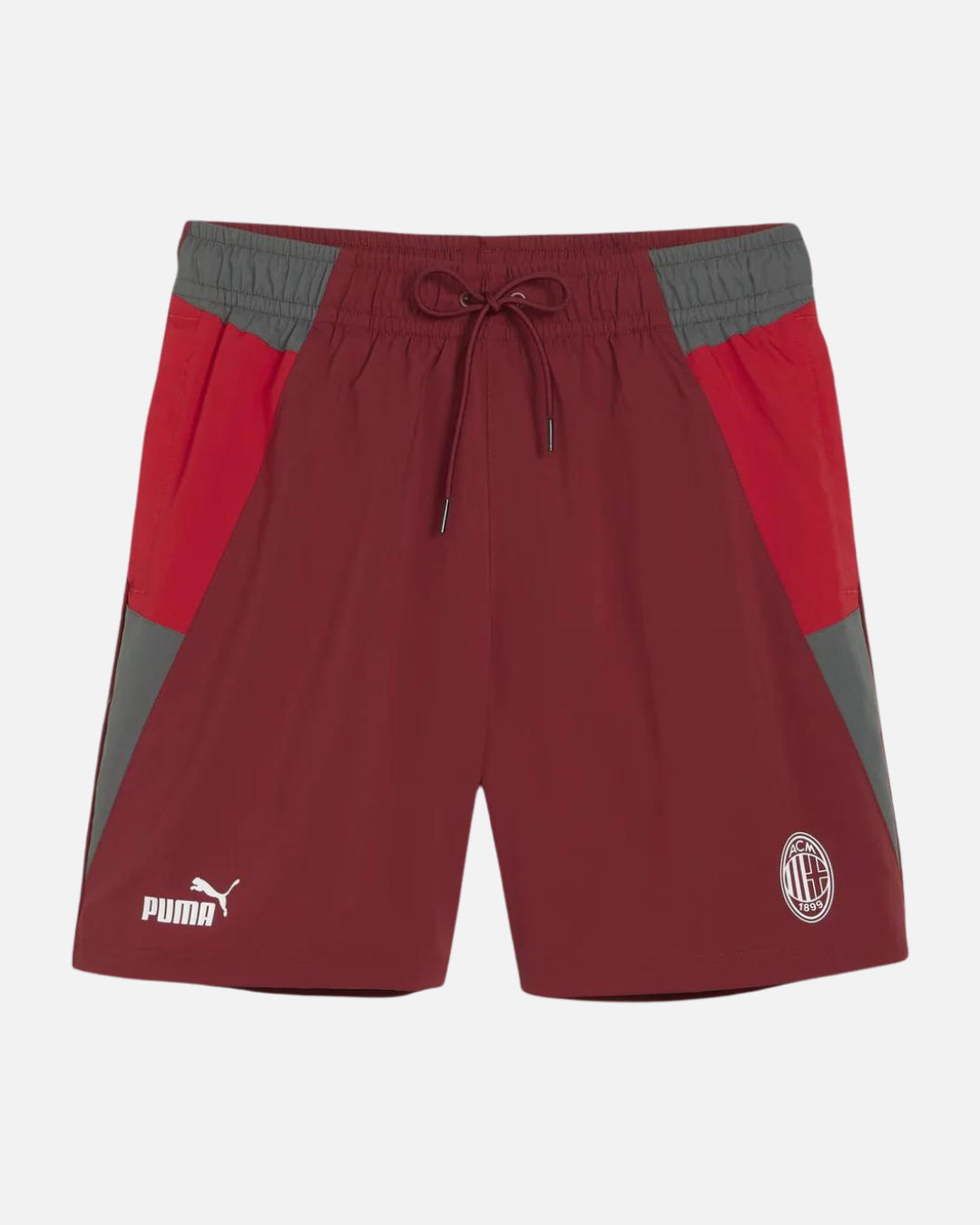 Short d'entrainement AC Milan -  Rouge/Gris