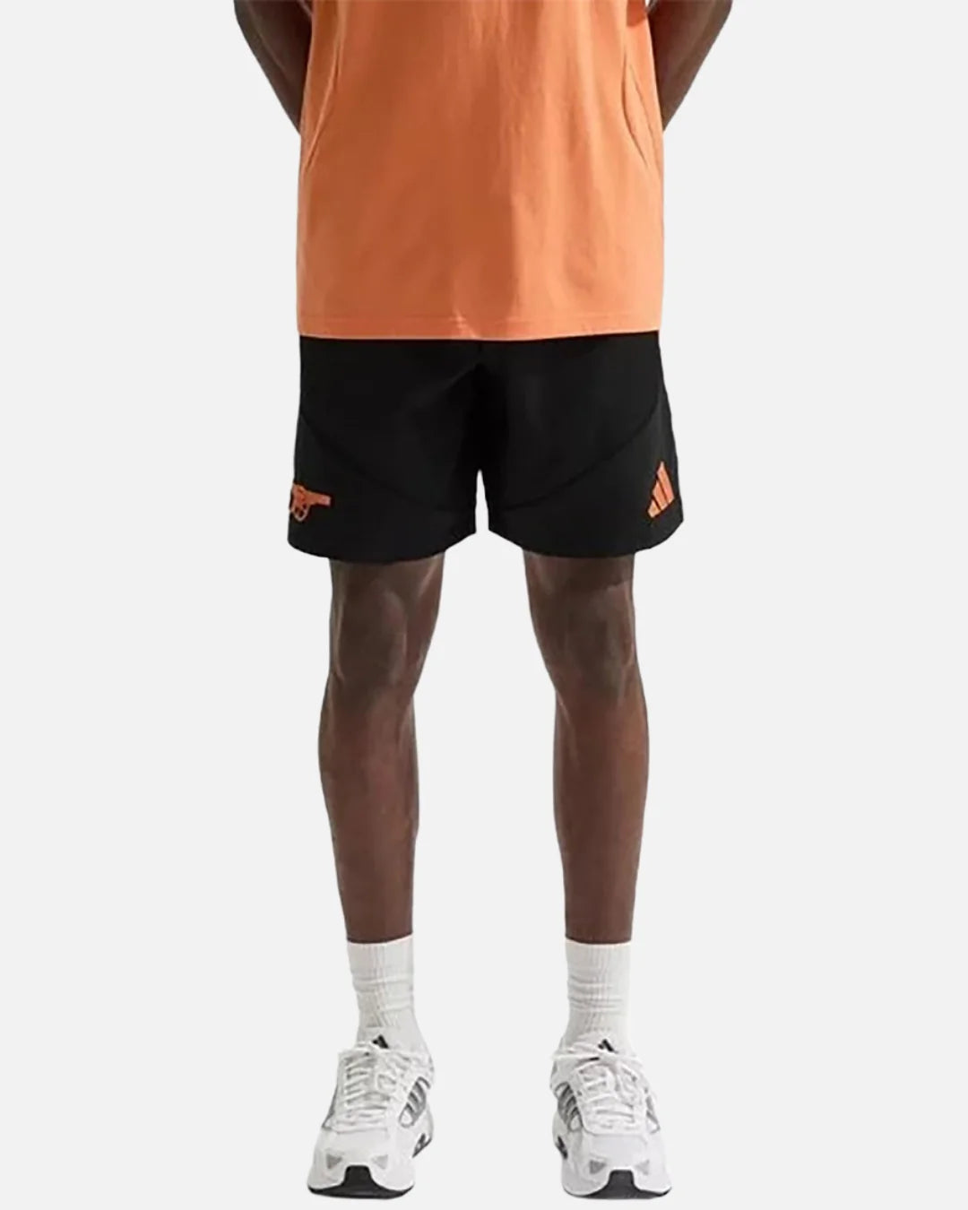 Short d'entraînement Arsenal 2026 - Orange/Noir