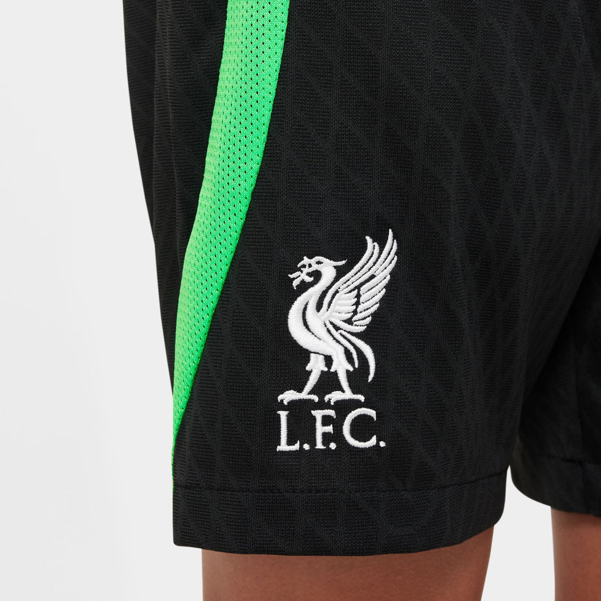 Short d'entrainement Liverpool Junior - Noir/Vert