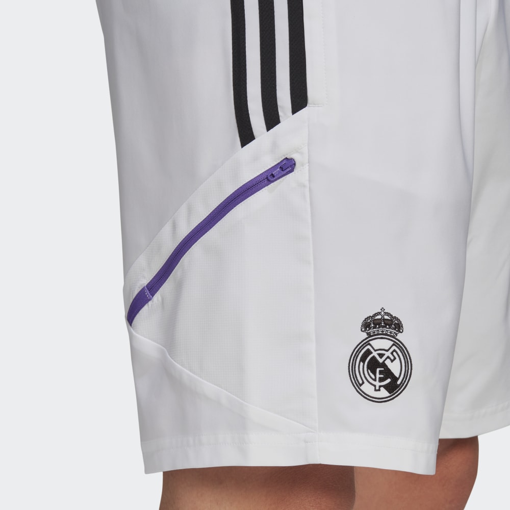 Short d'entrainement Real Madrid Condivo 2022/2023 - Blanc/Noir/Violet