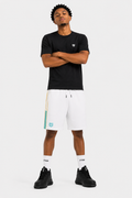 Short FK Square - Jaune/Blanc