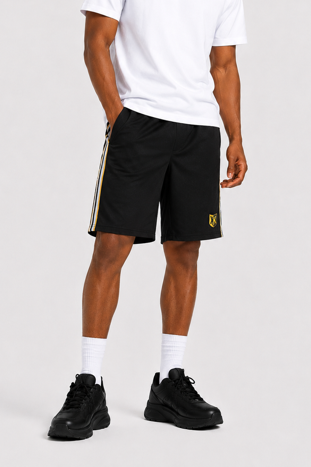 Short FK Teams - Noir/Jaune/Blanc