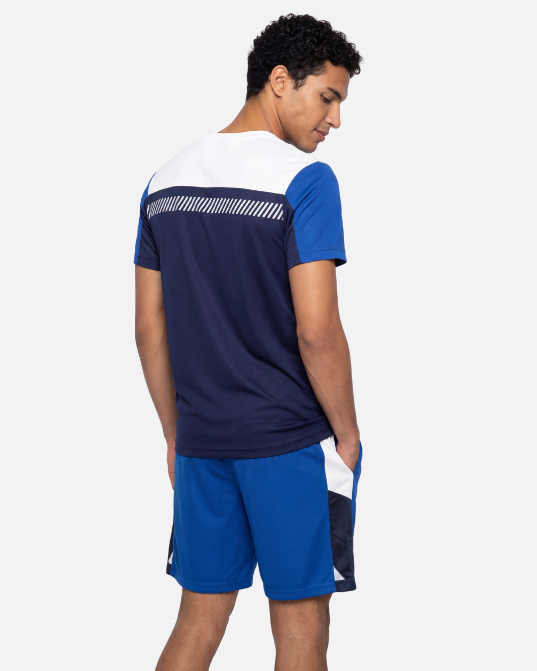 Short FK Drop - Marine/Blanc