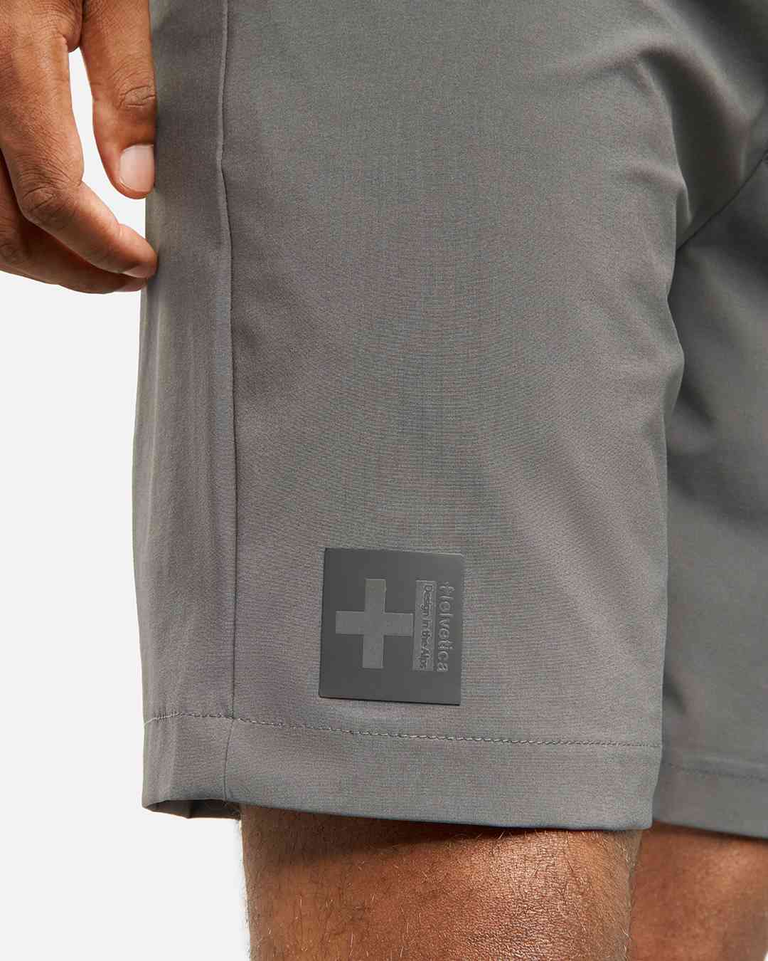 Short Helvetica Parker - Gris
