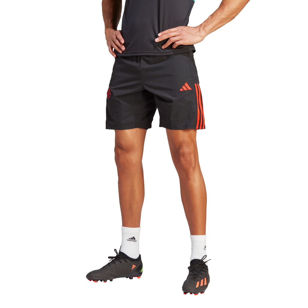 Short Manchester United - Noir/Rouge