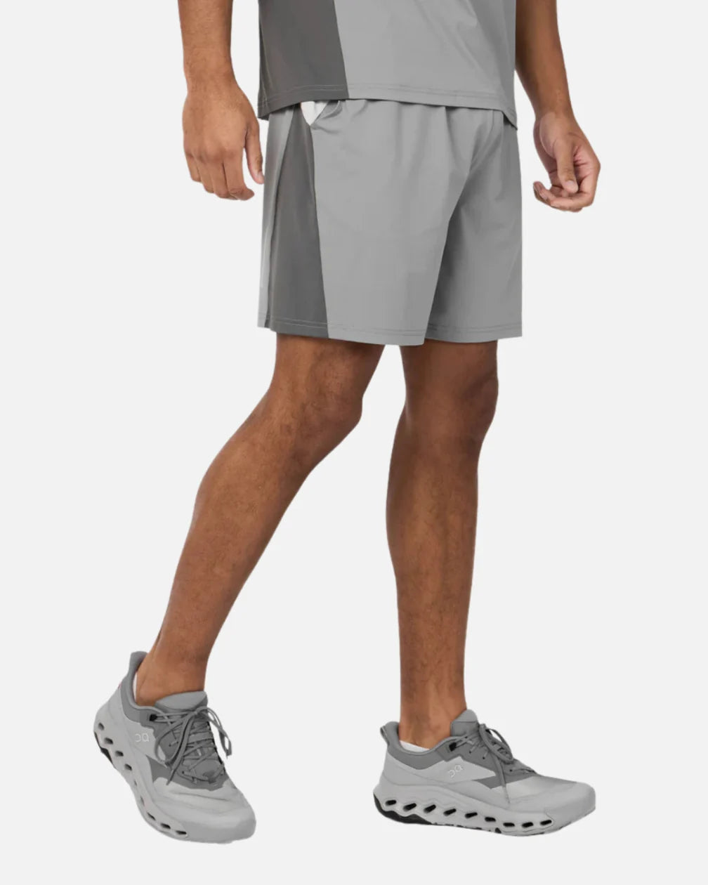 Short Montirex Strive - Gris/Blanc