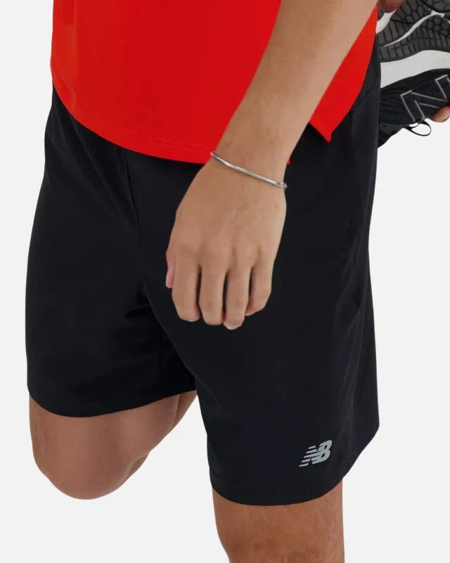 Short New Balance Sport Essentials - Noir