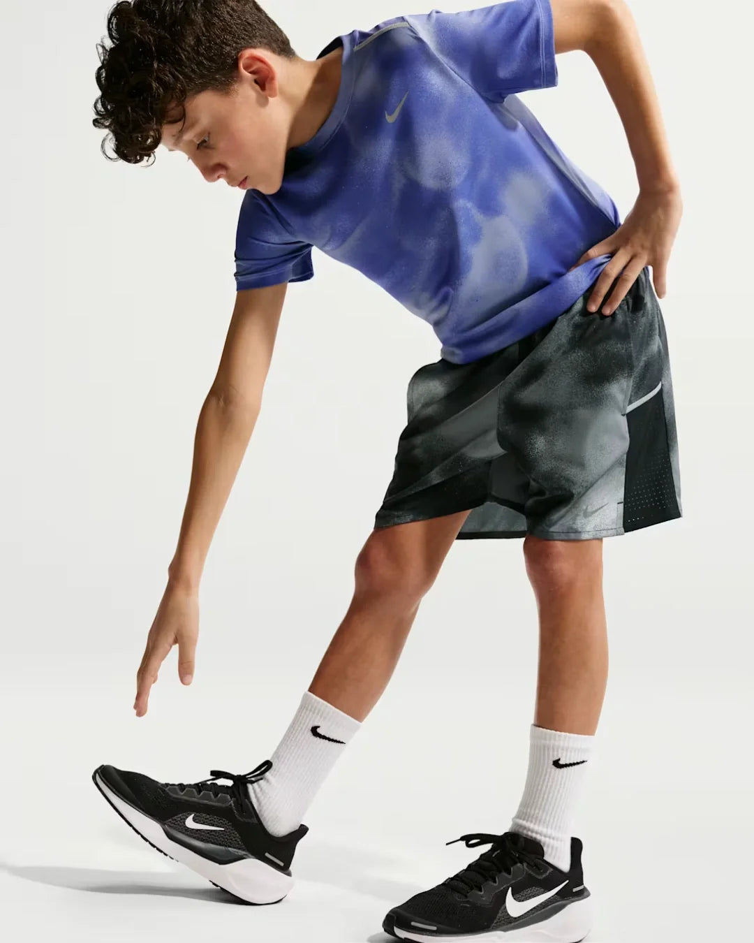 Short Nike Drit-Fit Miler Junior - Noir