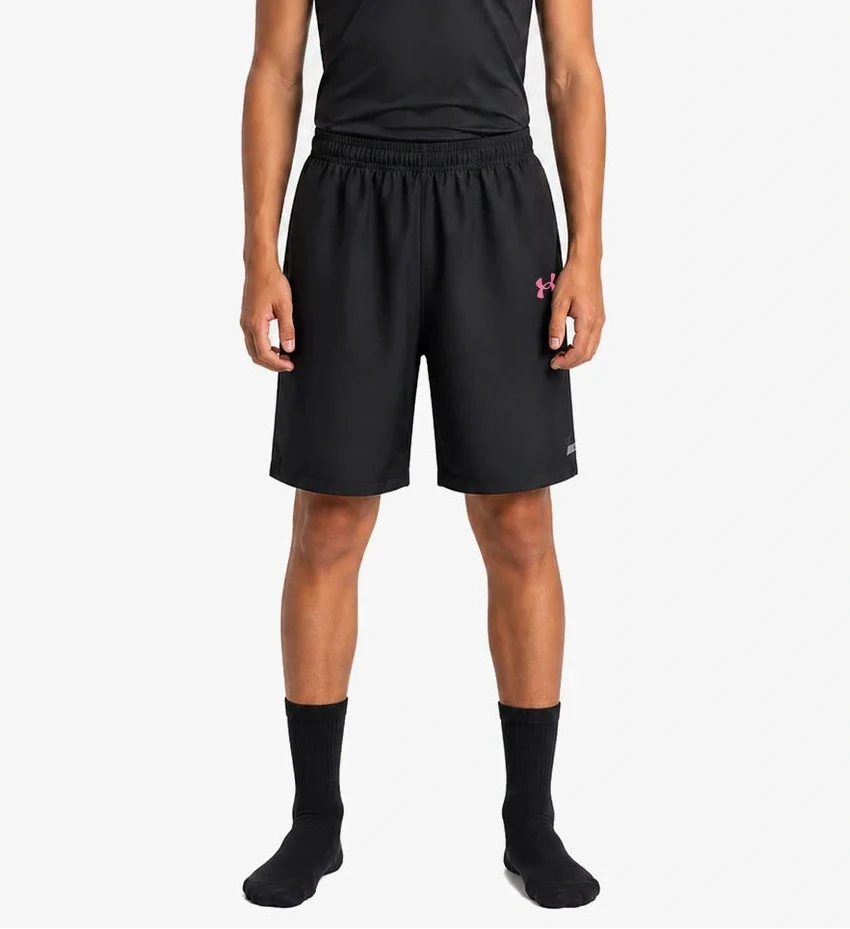 Short Under Armour Tech Utility Junior - Noir/Rose