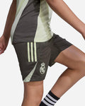 Short d'entrainement Real Madrid Junior 2025/2026 - Kaki/Vert