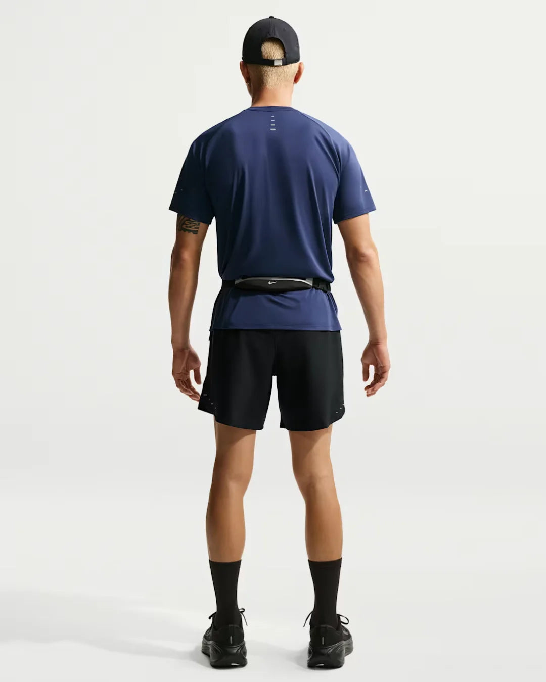 Short Running Nike Stride - Noir