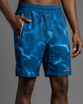 Short Serramont Wave - Bleu