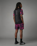 Short Serramont Wave - Noir/Rose