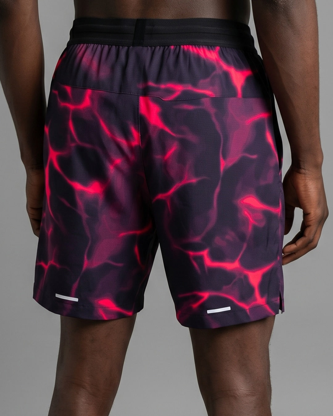 Short Serramont Wave - Noir/Rose
