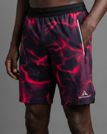 Short Serramont Wave - Noir/Rose