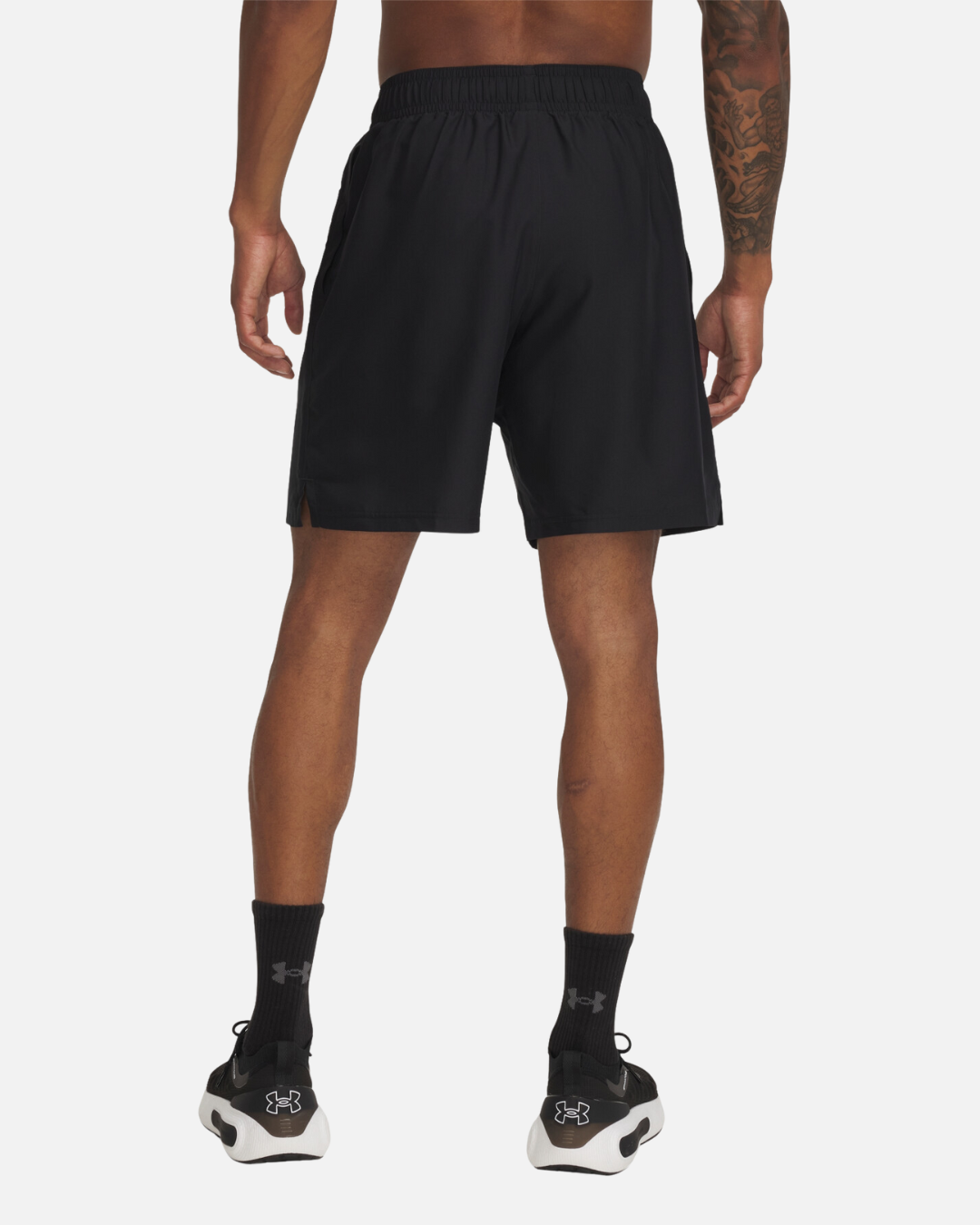 Short Under Amour Tech  Wordmark - Noir/Vert