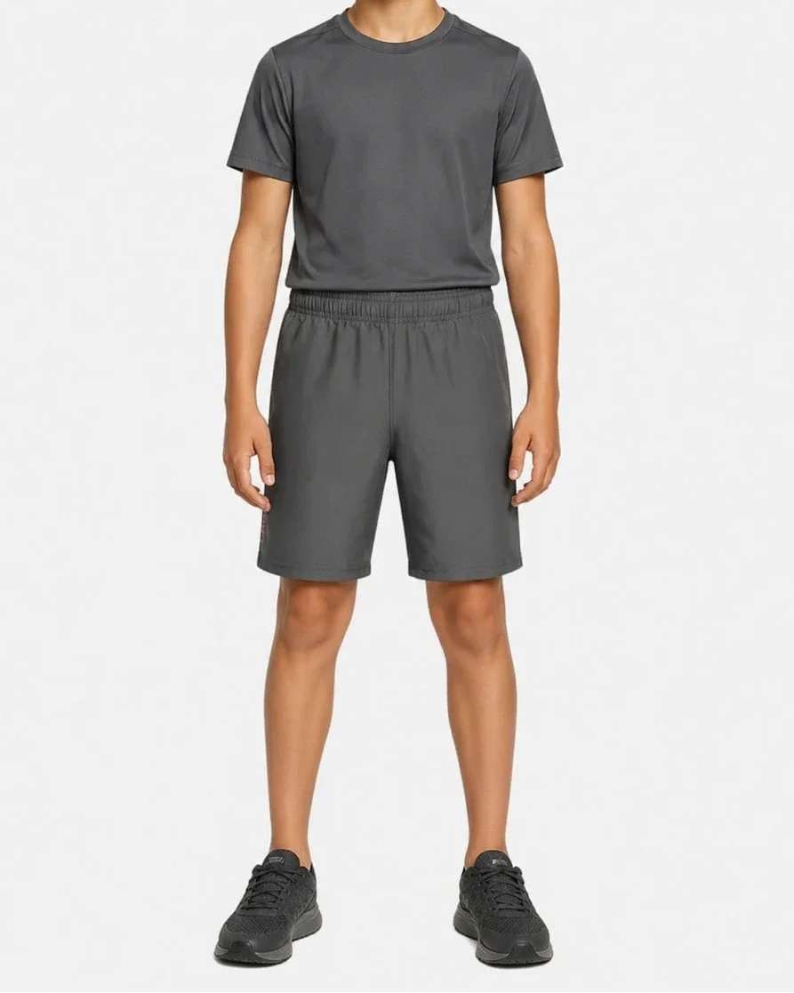 Short Under Amour Tech Wordmark Junior - Gris