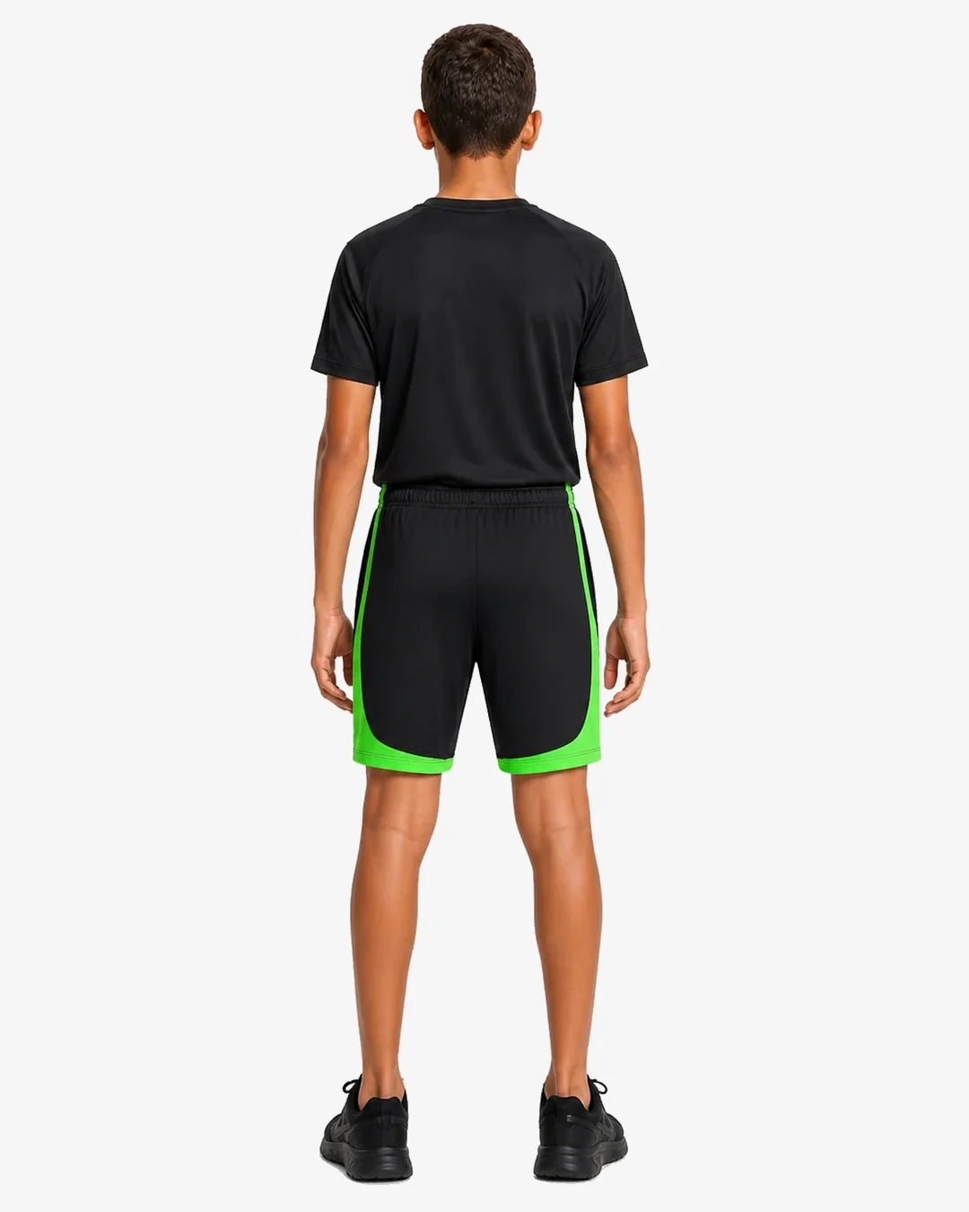 Short Under Armour Tech Vent Jacquard Junior - Noir/Vert