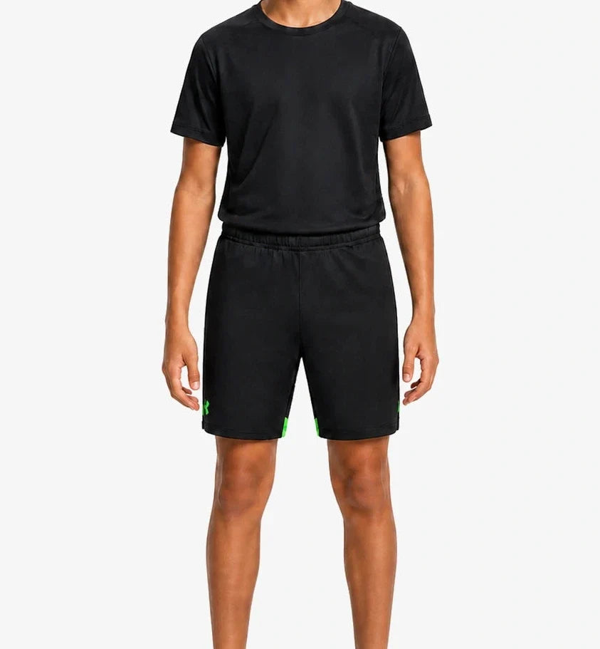 Short Under Armour Tech Vent Jacquard Junior - Noir/Vert