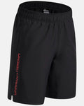 Short Under Armour Tech Woven Wordmark - Noir/Rouge