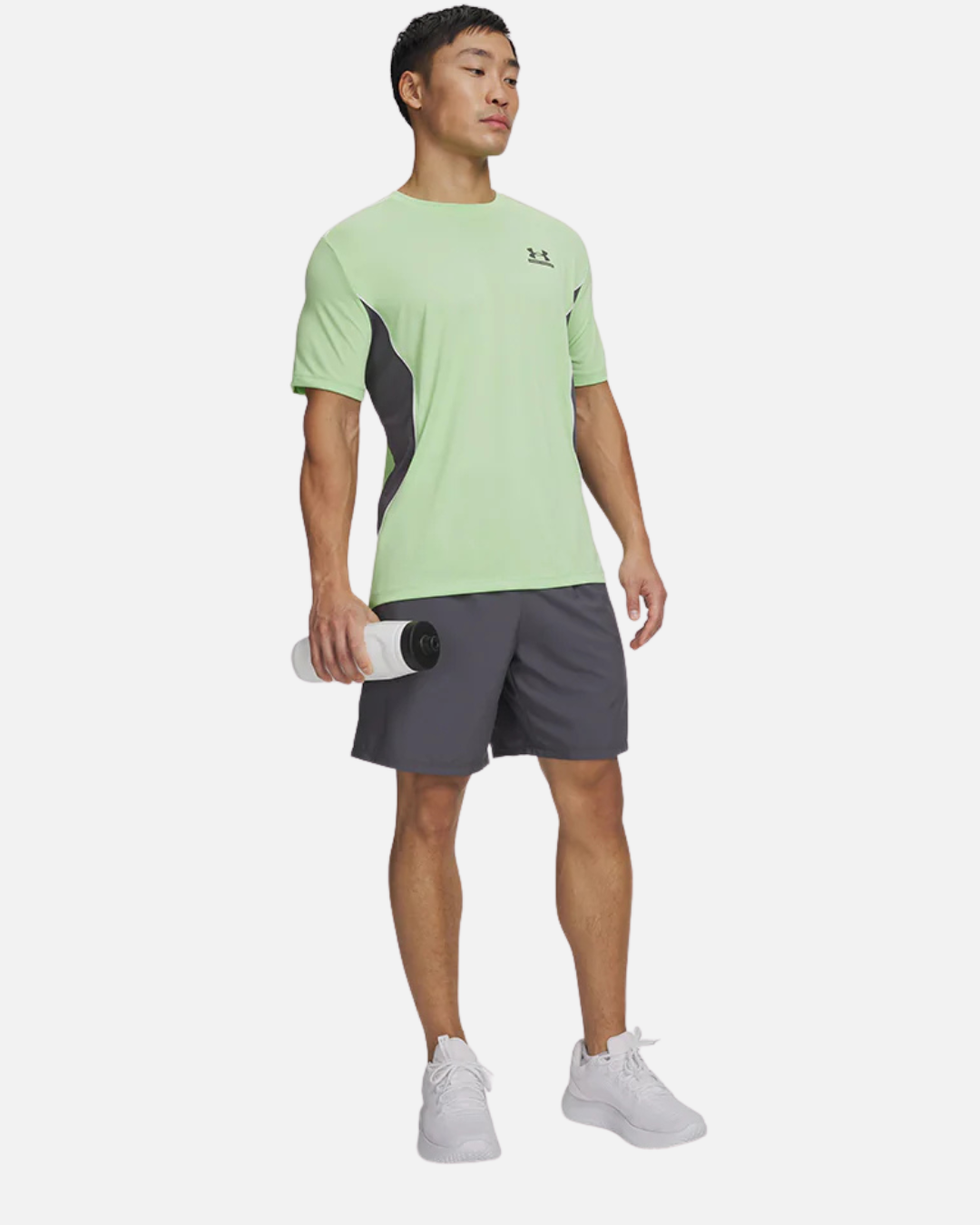 Short Under Armour Tech Sport - Gris/Vert