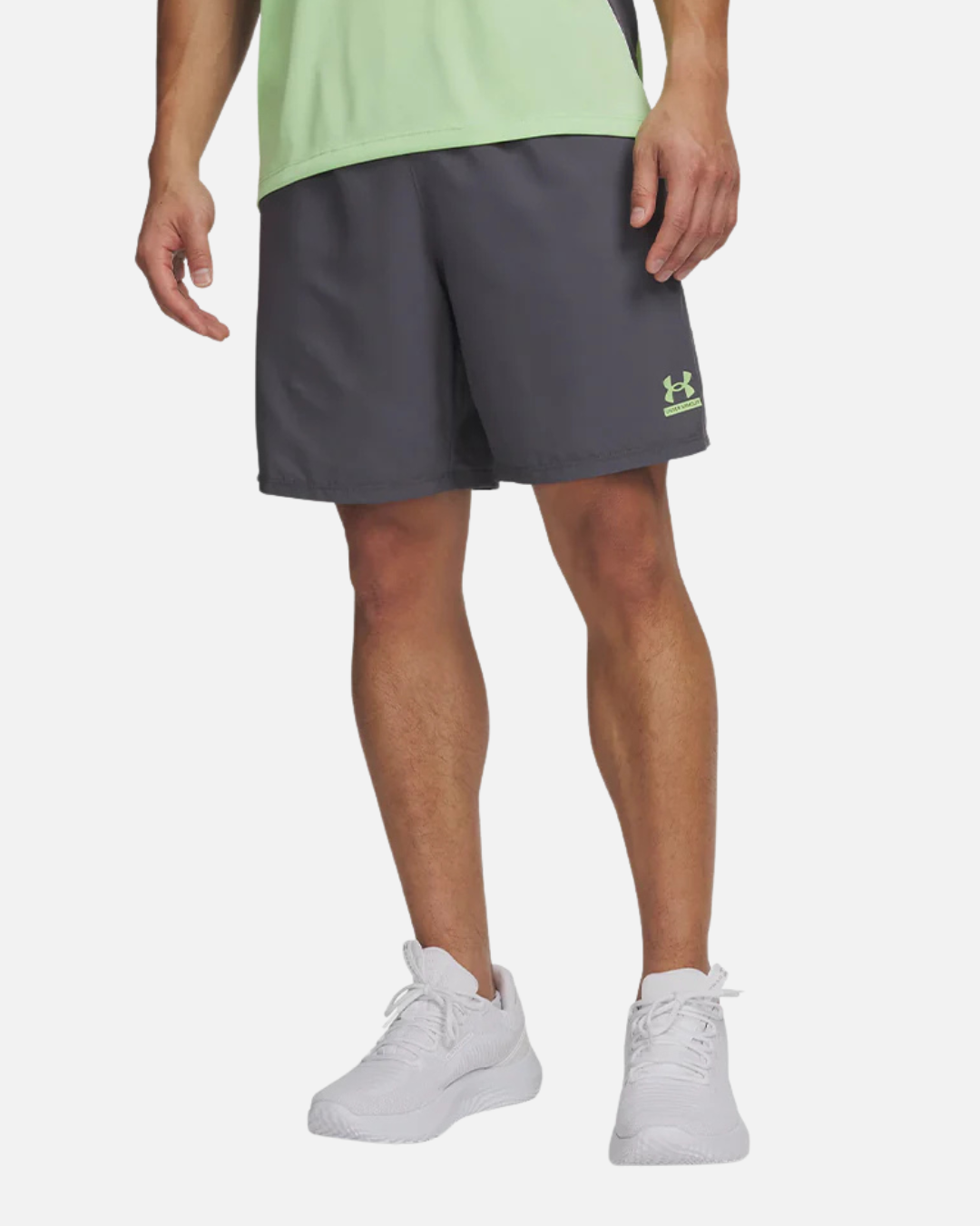 Short Under Armour Tech Sport - Gris/Vert