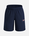 Short Under Armour Tech Utility Junior - Bleu/Rose