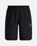 Short Under Armour Tech Utility Junior - Noir/Rose