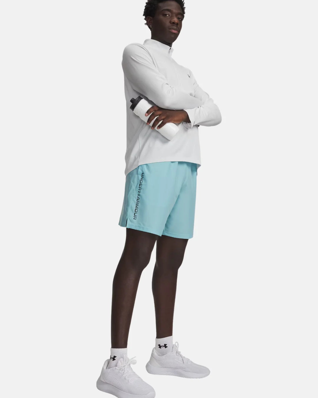 Short Under Armour Tech Woven Wordmark - Bleu