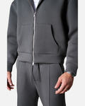 Survêtement Basic Homme Oversize – Gris Anthracite
