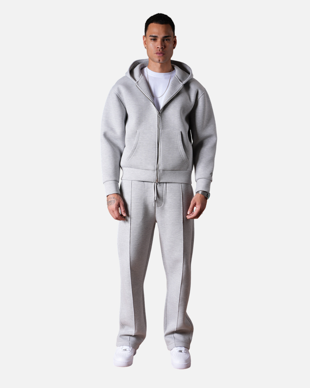 Survêtement Basic Homme Oversize – Gris