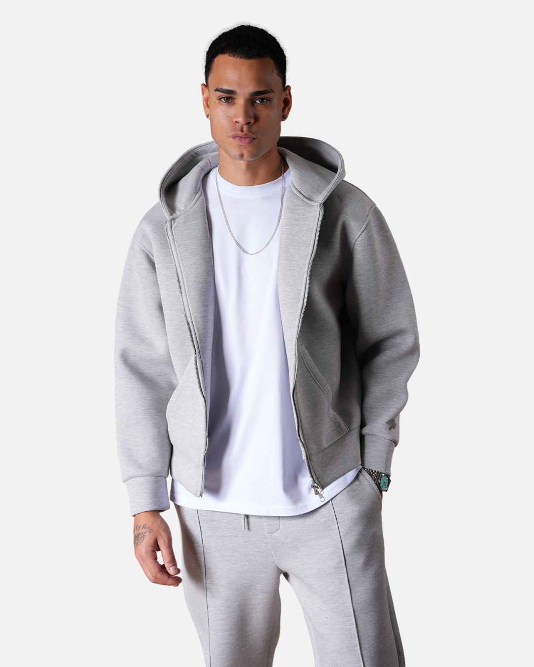 Survêtement Basic Homme Oversize – Gris