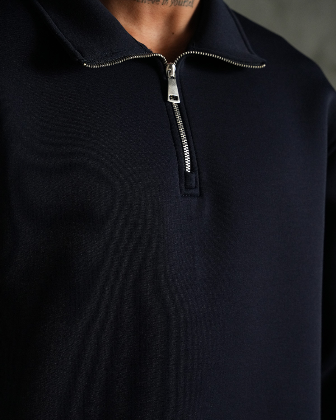 Survêtement Basic Homme Oversize - Bleu Marine