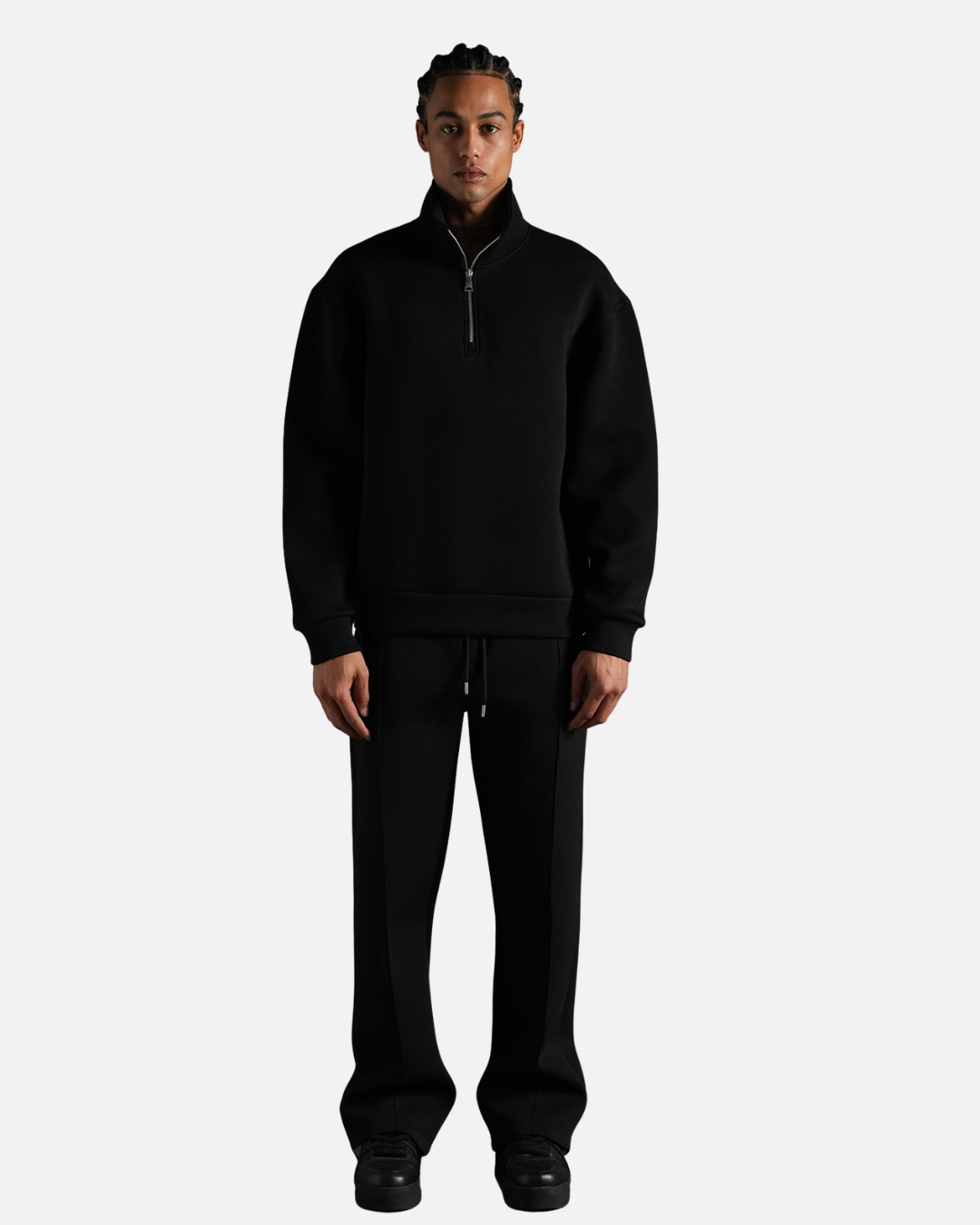 Survêtement Basic Homme Oversize - Noir