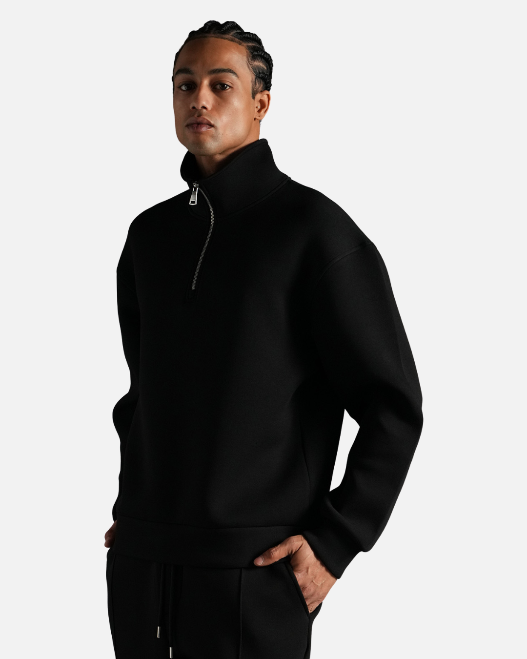 Survêtement Basic Homme Oversize - Noir
