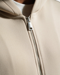 Survetement Basic à Capuche Zip - Beige