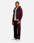 Survetement Basic à Capuche Zip - Bordeaux