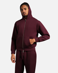 Survetement Basic à Capuche Zip - Bordeaux