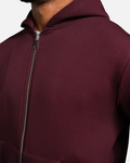 Survetement Basic à Capuche Zip - Bordeaux