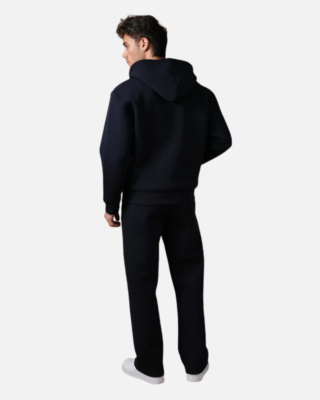Survetement Basic à Capuche Zip - Marine