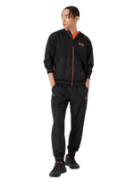 Survêtement capuche Emporio Armani EA7 Ventus 7 - Noir/Orange