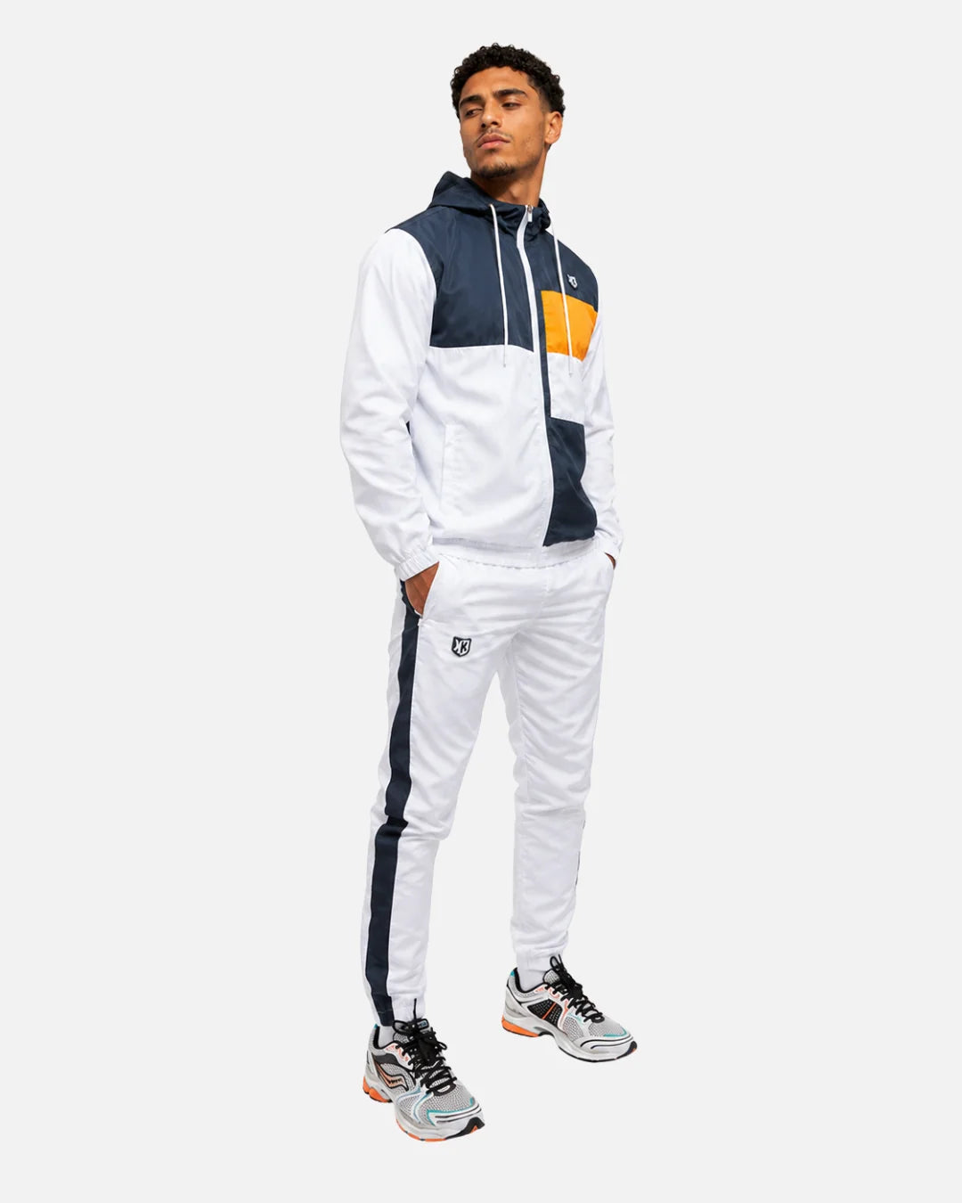 Survêtement FK Diamond XII - Blanc/Marine/Orange