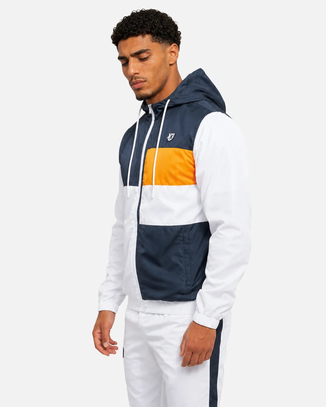 Survêtement FK Diamond XII - Blanc/Marine/Orange
